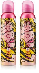 COLOUR ME Pop Art - Fragrance for Women - 150ml Body Spray, by Milton-Lloyd (Pack of 2)