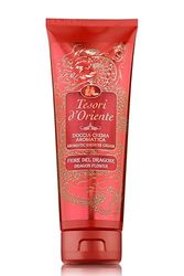 Tesori d'Oriente - Doccia Crema Fiore del Dragone e Pitaya, dalle Note di Fiori Bianchi, Deterge Delicatamente la Pelle Donando un Profondo Benessere, 250ml