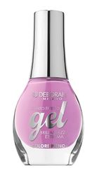 Deborah Milano -Smalto Gel Effect, Colore 130 Chic Violet, Colore Pieno, Brillantezza estrema ed Effetto Volumizzante come il Gel, 8.5ml