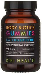 Kiki Health - Body Biotics Gummies for Kids | Probiotic Support, 175mg - 60 Gummies