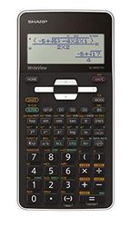 Sharp EL-W531 TH-WH - Calcolatrice scientifica (display riteView, ingresso D.A.L., funzionamento a batteria), colore: Bianco/Nero
