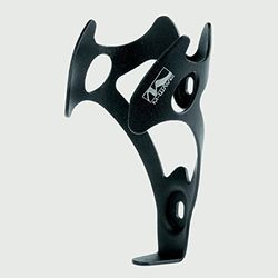 M-Wave 340927.0 Suporte para garrafa de alumínio, unissexo para adulto, preto, 64-66 mm