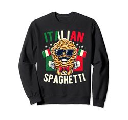 Pasta italiana divertida y divertida, soy italiano como espaguetis Sudadera