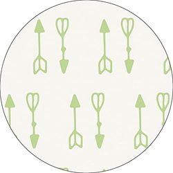 Bonateks, Round Digital Printed Mouse Pad, Non-Slip Base, for Office and Home, Diameter:22cm