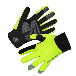 ENDURA Strike Ciclismo Guanto per Uomo, Hi-Viz Yellow, M