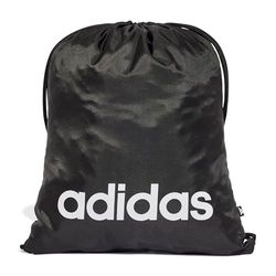 adidas Linear Gymsack, Sacca da Palestra Unisex-Adulto, Black/White, One Size