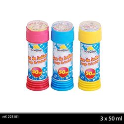 Lot de 3 jeux de bulles, 3*50 ml