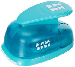 Artemio Jumbo Lever Punch 3" 4 Etiketten 1, Groen