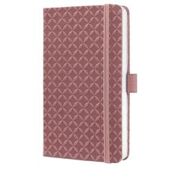 SIGEL JN134 Jolie Notebook, Lined, Approx. A6, Dusty red, hardcover, 174 Pages