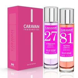 CARAVAN FRAGANCIAS - Presentförpackning med 2 parfymer: nr 81 och nr 27 150 ml för kvinnor