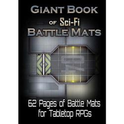 Giant Book Of Sci-Fi Battle Mats (A3)