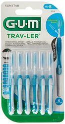 Sunstar GUM TRAV-LER 1614 - escovas de dentes, embalagem 6, 6 unidades, 1