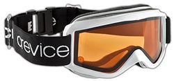 Black Crevice Masque de Ski Taille Unique Blanc