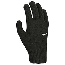 Nike Unisex - Volwassen YA Swoosh Knit 2.0 handschoenen, zwart, S/M