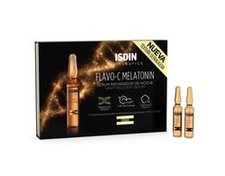 ISDIN Isdinceutics Flavo-C Melatonin Night Repair Serum (10 ampoules) | stimulates the antioxidant defences of the skin