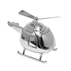 JOE Davies Deluxe bañado en plata helicóptero Hucha