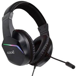 Stereo PC/PS4/PS5/Xbox Gaming Cool Vista-hörlurar med adapter. Audio + belysning
