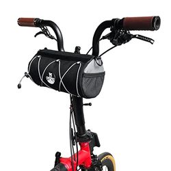 Torba na narzędzia na siodełko do Brompton czarno-szara
