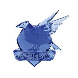 Enesco Facets The Wizarding World of Harry Potter Ravenclaw House Crest Figurine, 3.25 Inch, Blue