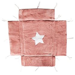 Domiva Tapijt voor toren, park, 75 x 95-100 x 100 cm, katoen, terracotta