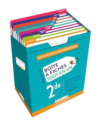 Boîte à fiches - 2de: 200 fiches recto-verso pour réussir sa seconde !