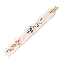 García de Pou 117.08 - Baguettes Chinoises En Sachet 21 Cm Naturel Bambou - 100 unités