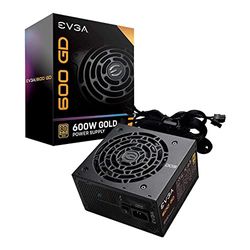 EVGA 600 GD, 80+ GULD 600W, 5 års garanti, strömförsörjning 100-GD-0600-V3 (UK)