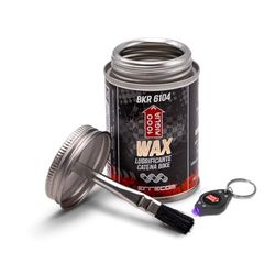 1000 Miglia BKR 6104 DRY - 120 mL, Cera Catena Bici per utilizzo in Condizioni del tracciato Asciutte e Polverose, Barattolo All-In-One da 120 ml con Pennello incluso