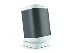 Vogel's SOUND 4113 Suporte de mesa para altifalantes Sonos One (SL), Play: 1 e Sonos Five, inclinável até 10º, rotação 360º, branco