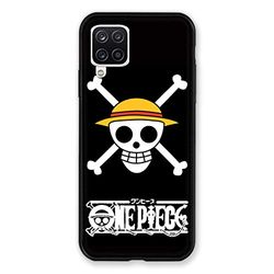 Cokitec - Cover per Samsung Galaxy A12, motivo: teschio manga One Piece