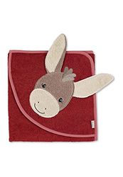 Sterntaler Serviette de Bain Emmily avec Oreille 80 x 80 cm