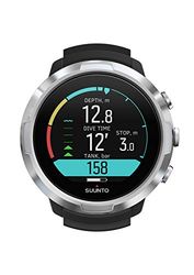 SUUNTO D5 duikcomputer met kleurendisplay, 100 m waterdicht, alarmfunctie, stopwatch, weerinformatie, kompas en een batterijduur van maximaal 12 uur in duikmodus