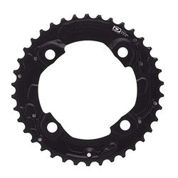 Shimano M677/617 Plato, unisex volwassenen, zwart, 36 tanden