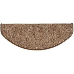 andiamo Tappetino per gradini Bob, Effetto Melange, Trapuntato, 2 Pezzi Cognac Molto Resistente, Ploipropilene, Stufenmatte 2er Set