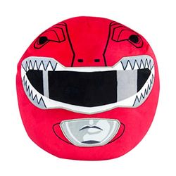Peluche Mega 38 cm tête de Red Ranger, Dans l'univers Nintendo, elle est idéale pour décorer la chambre des filles et des Garçons. A partir de 3 ans