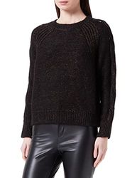 Sisley Womens L/S 106YM101S tröja, svart 79E, S