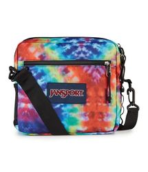 JanSport Central adaptiv tillbehörsväska, Röd/multi hippie dagar, 6L US