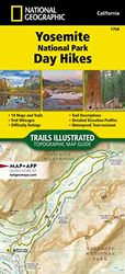 National Geographic Topographic Map Guide 2020 Yosemite National Park Day Hikes: 1704