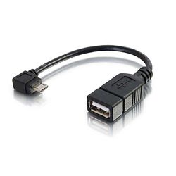 C2G 82410 0.15m Mobile Device USB Micro-B to USB Device OTG Adapter Cable