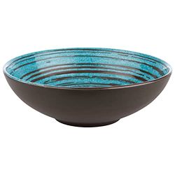 APS 85207 Melaminskål CANCUN/serveringsskål för många rätter, 20,50 cm x 20,50 cm x 6,50 cm
