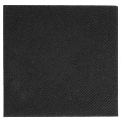García de Pou 143.72 - Napkins 55 Gsm 20X20 Cm Black Airlaid - 100 units