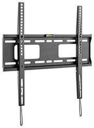goobay 49890 TV-väggfäste Pro fast (M), 81–140 cm (32 till 55 tum), 50 kg, enkel och säker fastsättning, Vesa Standard, QLED/LED, svart