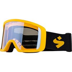 Sweet Protection Unisex vuxen brandvägg MTB glasögon, klar/matt hopper orange/svart, en storlek