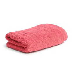 Möve Superwuschel hand towel 50 x 100 cm made of 100% cotton, coral