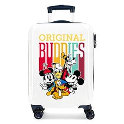 Disney Frozen Mickey Original Buddies cabinekoffer blauw 38 x 55 x 20 cm harde schaal ABS combinatieslot 34 L 2,6 kg 4 dubbele wielen handbagage