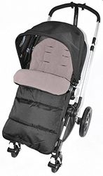 Voetzak/COSY TOES compatibel met Bugaboo kinderwagen Dolphin grijs