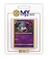 Polthégeist SWSH081 Holo Reverse - Myboost X zwaard en schild 4,5 stralende bestemmingen - doos met 10 Franse Pokémon-kaarten