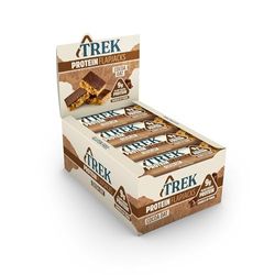 JC's Trek High Protein Flapjack Cocoa Oat - Gluten Free - Plant Based - Vegan Snack - 50g x 16 bars