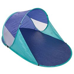 Idena 7570010 - Strandschelp Pop Up, UV-bescherming 40+, ca. 2 x 1,2 x 0,9 m