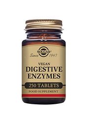 Solgar Vegan Digestive Enzymes Tablets - Pack of 250 - Lactose Free - Digestion Support - Vegan & Gluten-Free